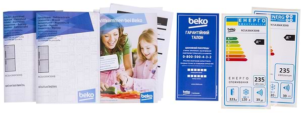 Фото - Холодильник Beko RCSA366K30XB