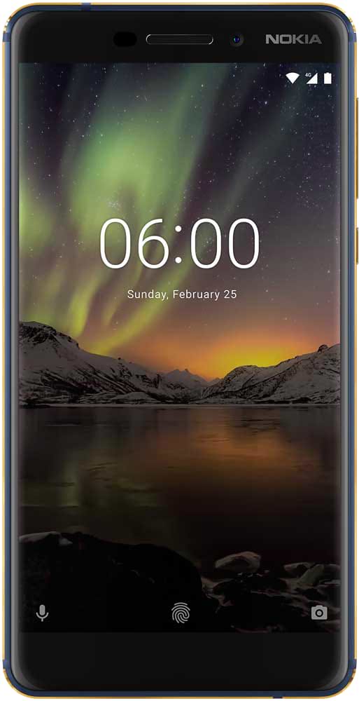 Фото - Смартфон Nokia 6.1 4/64Gb Dual Sim Blue