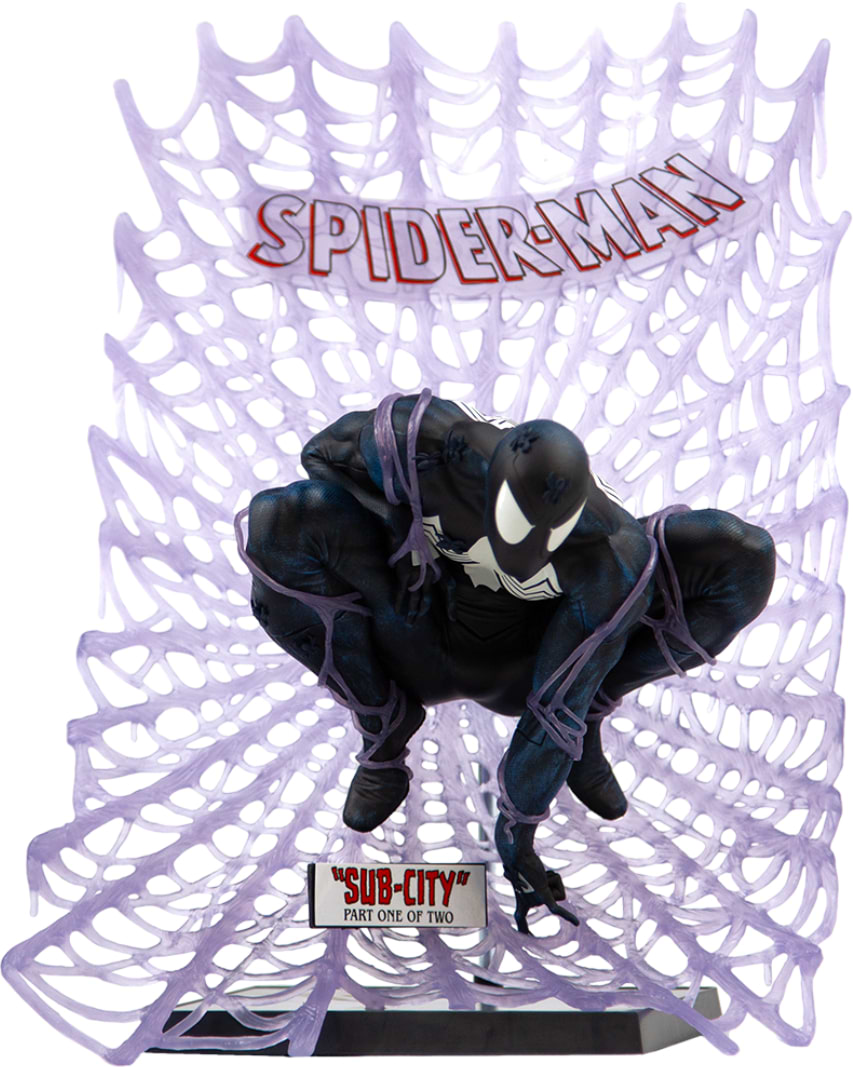 Колекційна фігурка McFarlane Toys MARVEL Spider-man #1 Black Suit (14832CHASE)