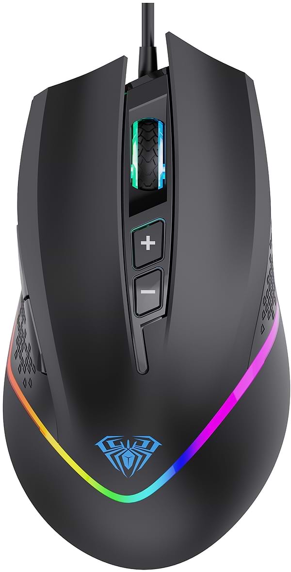 Фото - Миша дротова ігрова Aula F805 Black (6948391212906)