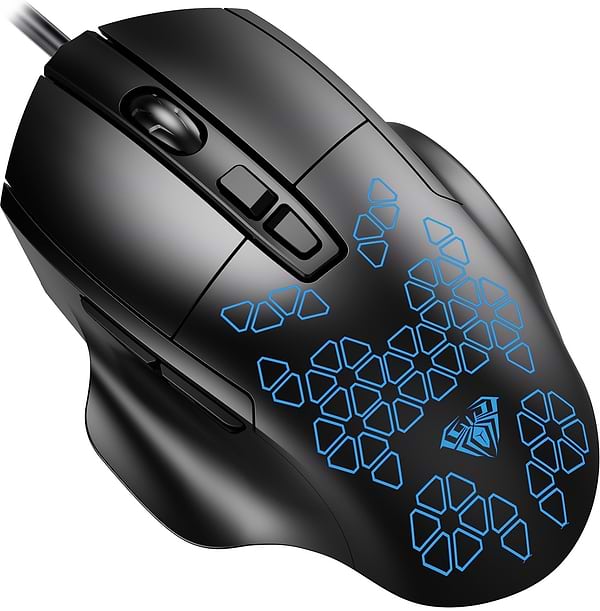 Фото - Мышь проводная игровая Aula F812 Black (6948391213132)