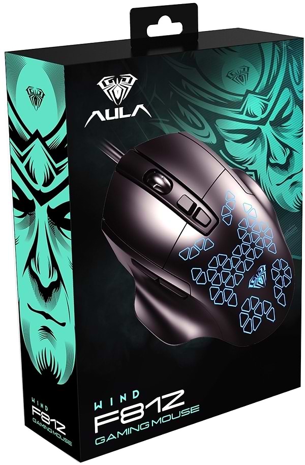 Фото - Мышь проводная игровая Aula F812 Black (6948391213132)
