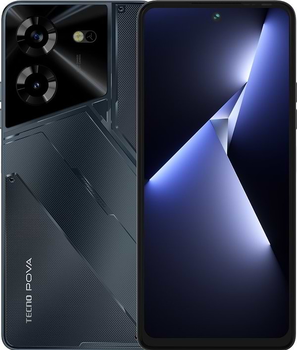Фото - Смартфон Tecno Pova-5 8/128GB Mecha Black (LH7n)