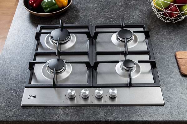 Фото - Варильна поверхня газова Beko HIAG64225SX