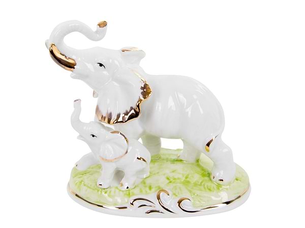 Фото - Декор New Year Lefard Слони 12x12 см (149-014)