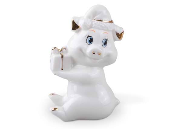 Фото - Декор New Year Lefard Свинка 8 см (149-368)