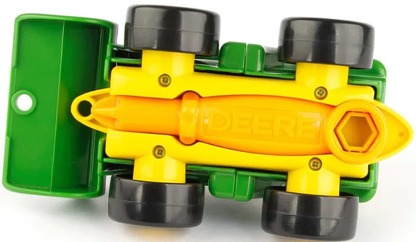 Фото - Пластиковий конструктор John Deere Kids Трактор із ковшем і причепом (47209)