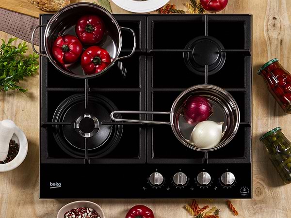Фото - Уценка - Варочная панель газовая Beko HILW64325SB
