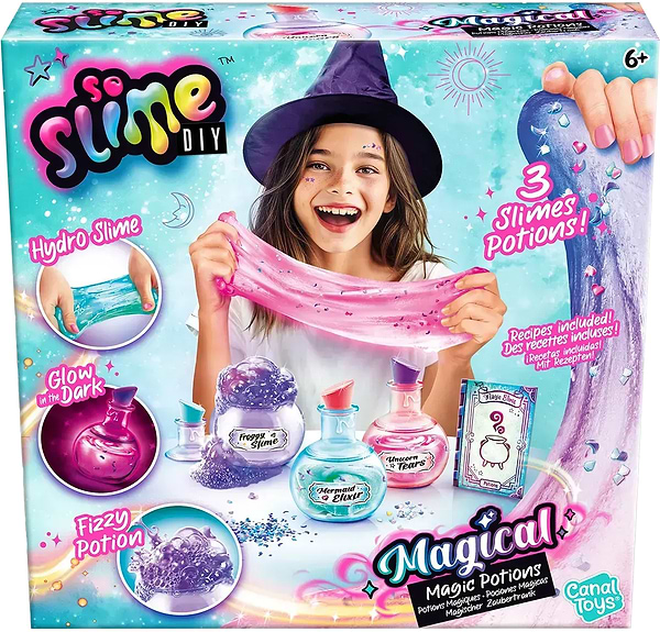Фото - Фабрика слаймов Canal Toys Slime DIY Магический Слайм 3 в наборе (SSC372)