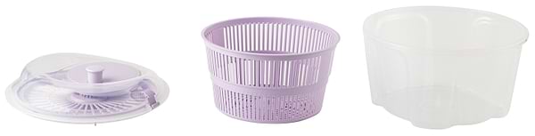 Фото - Сушка для салата Ardesto Fresh 4.4 л Lilac (AR1603LP)
