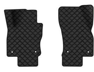 Коврики из экокожи в салон авто передние EVAtech для Tiguan (Mk 2) Volkswagen 2016-2020 2 поколение SUV EU (VW31492AC2AV4BBB)