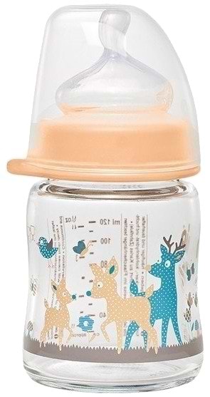 Бутылочка для кормления NIP Олени, 120 мл. (35066)