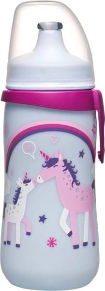 Поильник-непроливайка детский NIP PP Kids Cup Единороги, 330 мл. (35052)