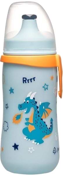 Фото - Поїльник-непроливайка дитячий NIP PP Kids Cup Дракончик, 330 мл. (35051)
