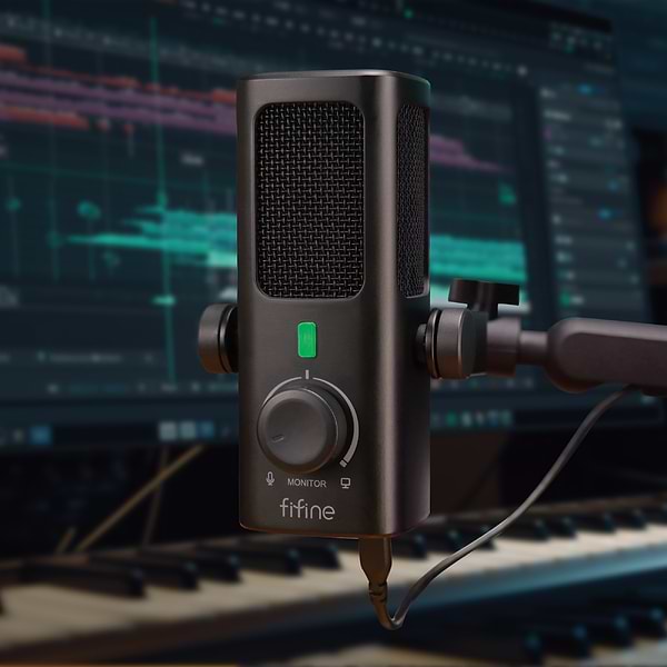 Фото - Микрофон для компьютера проводной Fifine Profile 3 USB Black