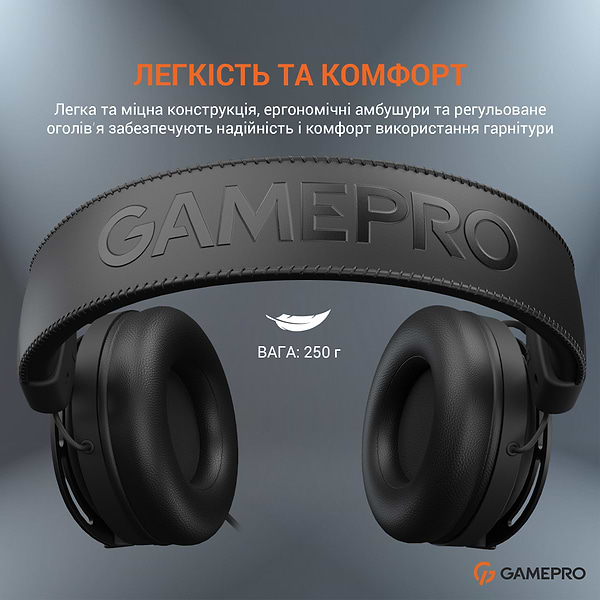 Фото - Гарнитура проводная игровая GamePro HS1050