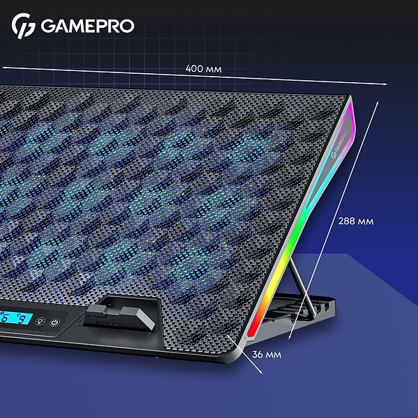 Фото - Підставка під ноутбук охолоджуюча GamePro CP1140