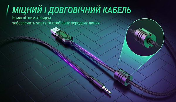 Фото - Гарнітура дротова ігрова Fifine H9 Black