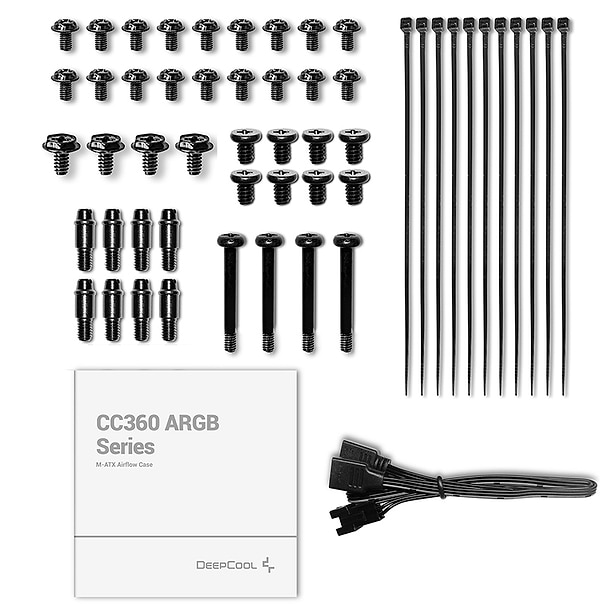 Фото - Корпус Deepcool CC360 ARGB (R-CC360-BKAPM3-G-1) без БЖ