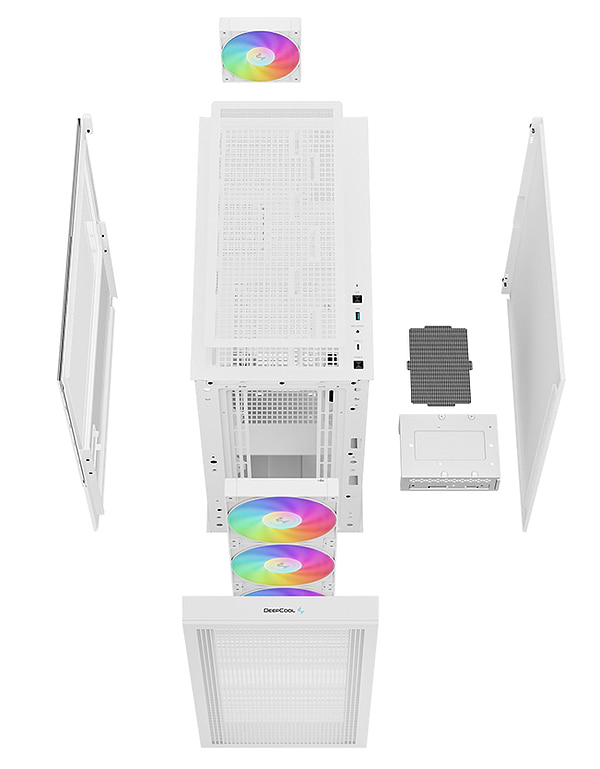 Фото - Корпус Deepcool CH560 Digital White (R-CH560-WHAPE4D-G-1) без БЖ