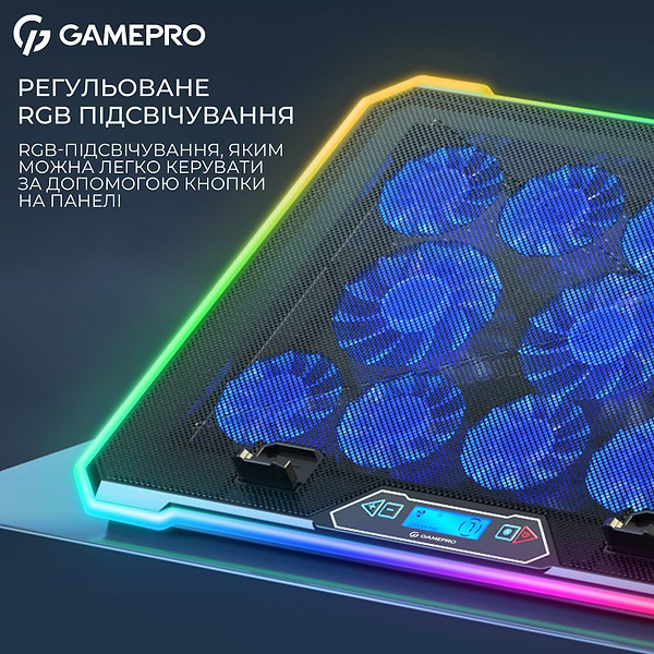 Фото - Підставка під ноутбук охолоджуюча GamePro CP1090
