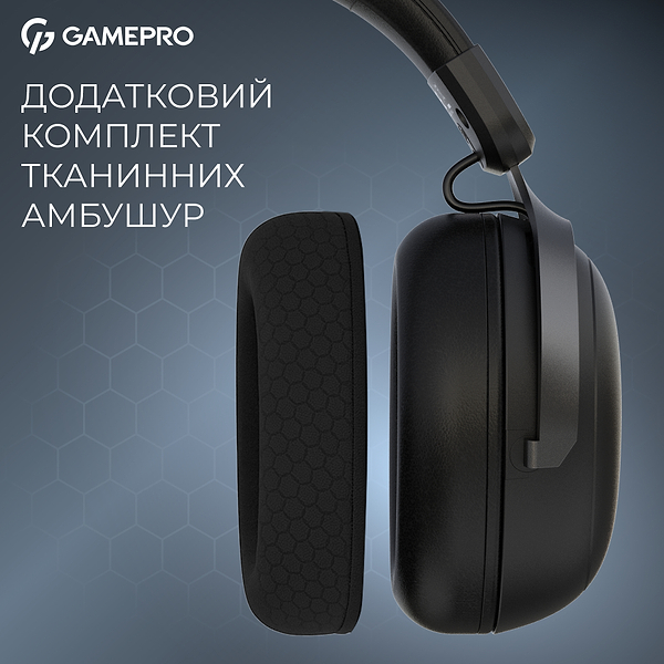 Фото - Гарнитура беспроводная игровая GamePro Asgard Freya Pro (HSW201B)