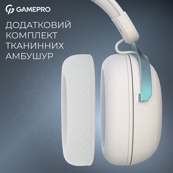 Фото - Гарнитура беспроводная игровая GamePro Asgard Freya Pro (HSW201WB)