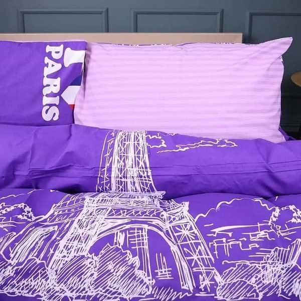 Фото - Наволочка MirSon Ranforce Elite 17-0755 Chic Parisies 70х70 см (2200010933987)