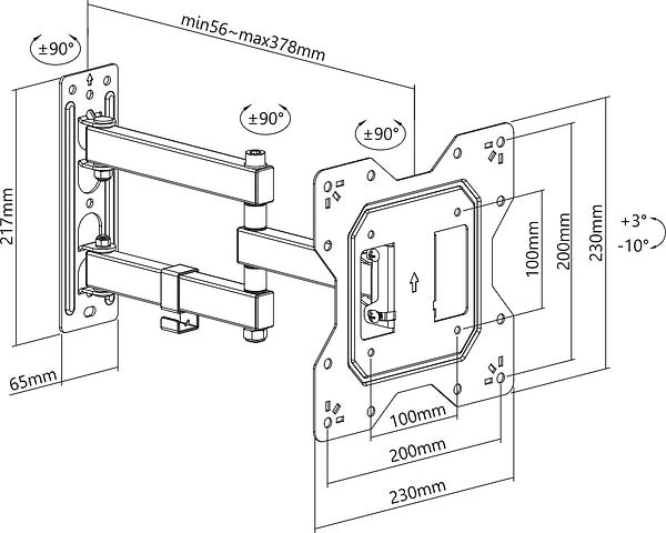Фото - Крепление для телевизора Logan Sky5