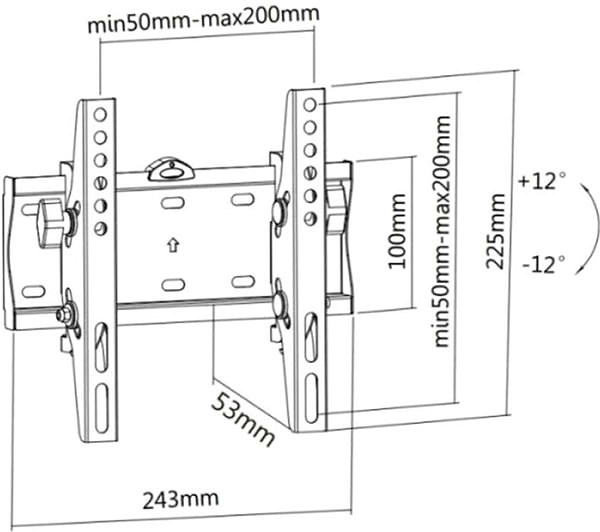 Фото - Крепление для телевизора iTECH PB2T