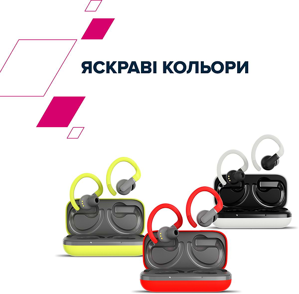 Фото - Навушники вкладиші бездротові TWS Canyon OnRun 11 Sport Wireless charge Green (CNS-TWS11GR)