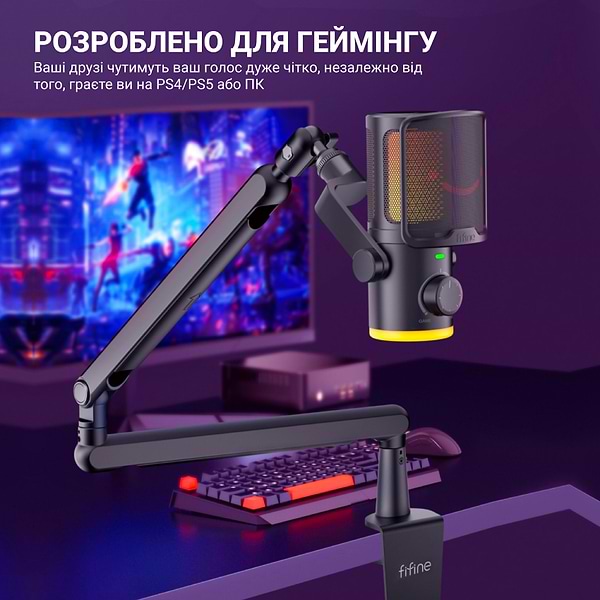 Фото - Микрофон для компьютера проводной Fifine TAM6