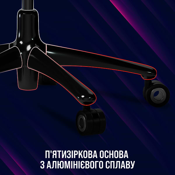 Фото - Крісло для геймерів Lorgar Grace 855 Red Black (LRG-CHR855RB)