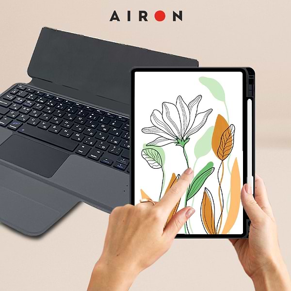 Фото - Чохол для планшету AIRON Premium for Lenovo tab M10 Plus 3Gen 2022 10.6 з інтегрованою клавіатурою (4822352781100)