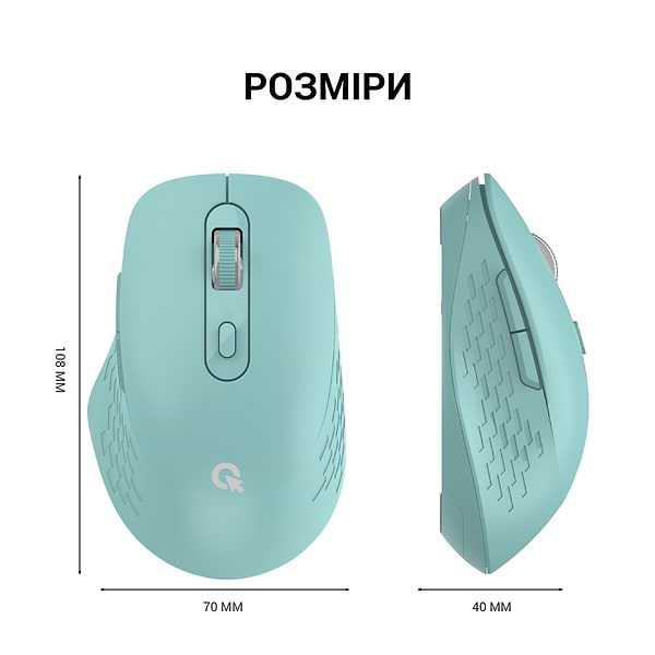 Фото - Миша бездротова OfficePro M230M Silent Click Wireless Mint (M230M)