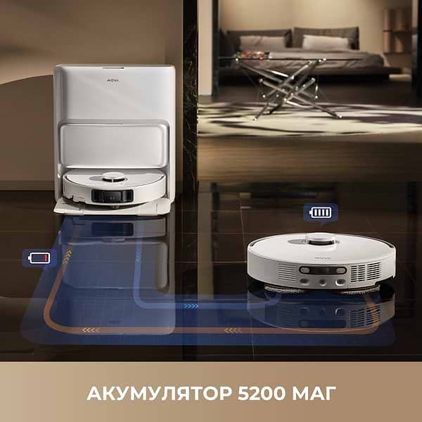 Фото - Робот-пылесос моющий Mova P50 ULTRA (RLP23SE)