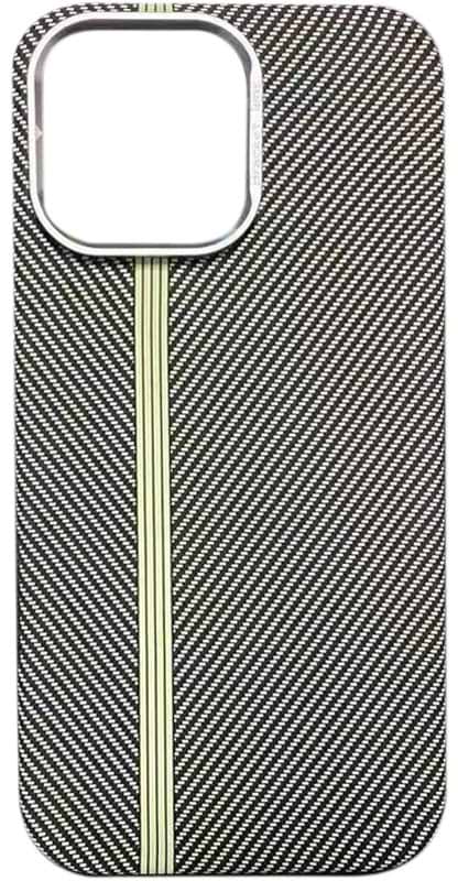 Фото - Чехол для смартфона Gelius Carbon Case Camera Stand (MagSafe) for iPhone 16 Pro Max Desert Gold (101898)