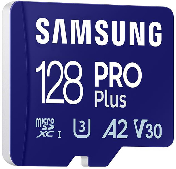 Фото - Карта пам'яті Samsung microSDXC PRO+ 128GB W/READER (MB-MD128SB/WW)