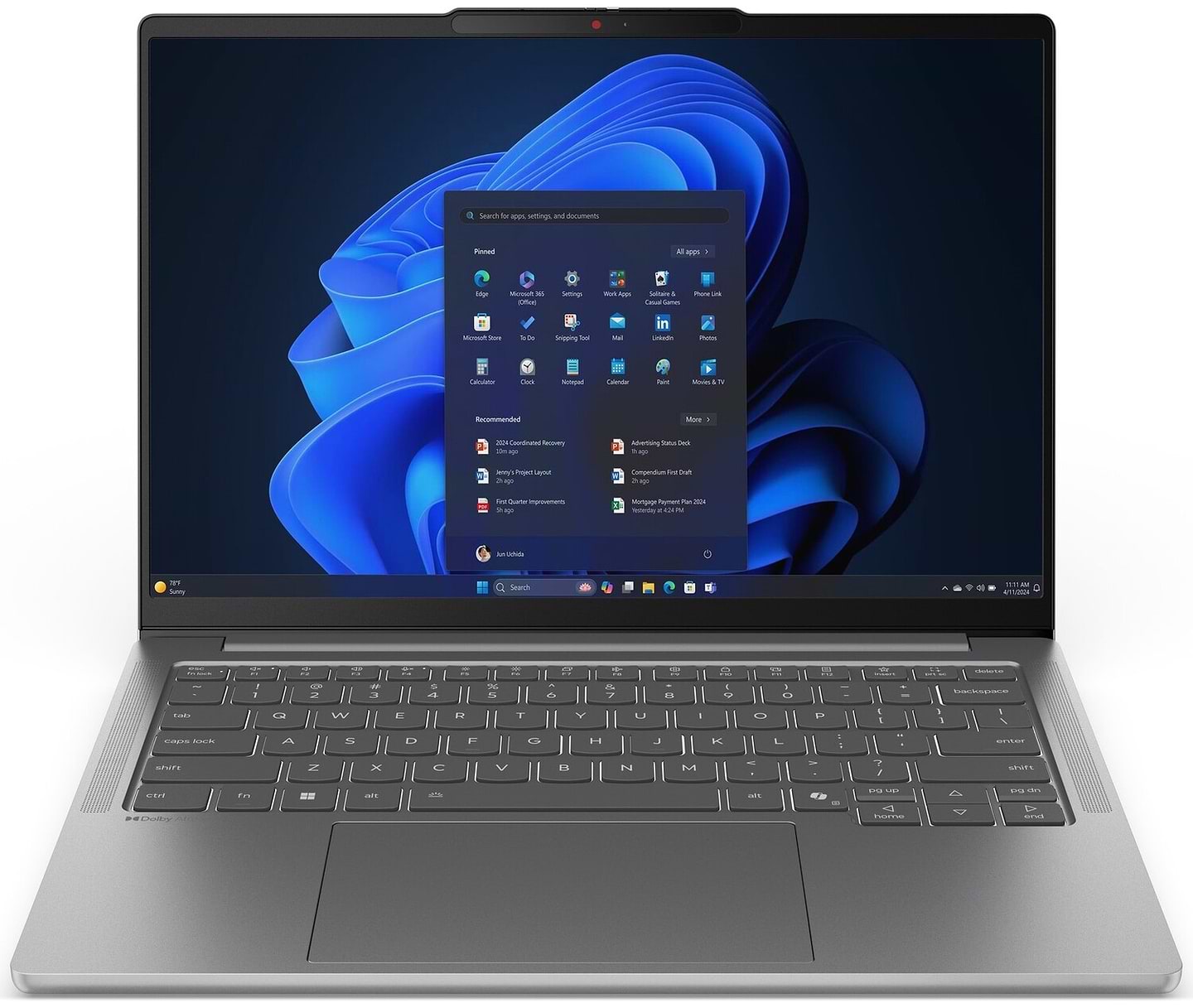 Ноутбук Lenovo Ideapad Pro 5 14IAH10 Luna Grey (83JK0027RA) - Фото 1