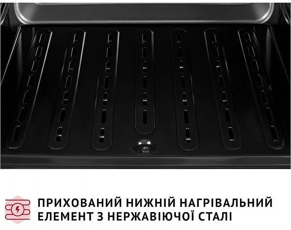 Фото - Уцінка - Піч електрична Perfelli TRIMO 48 GREY