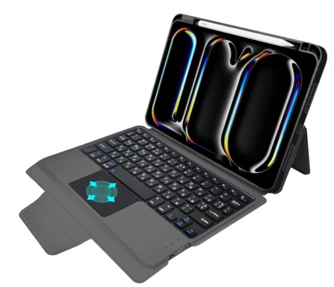 Фото - Чехол-клавиатура для планшета AIRON Premium for iPad Pro 13 2024 (4822352781231)