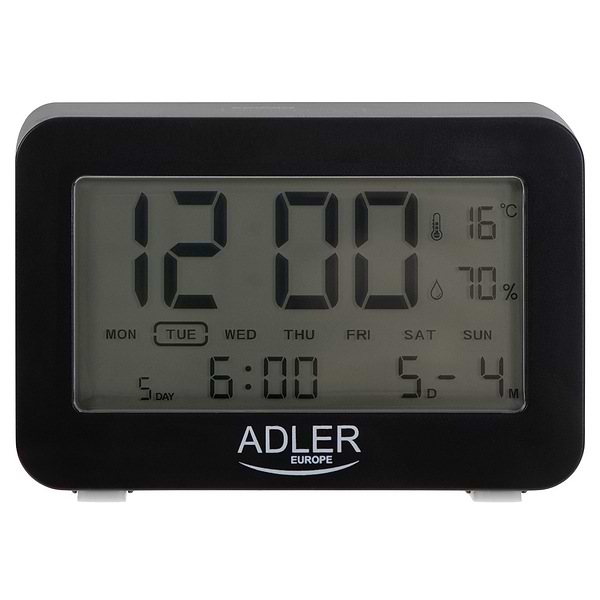 Фото - Термогигрометр Adler AD 1196 Black