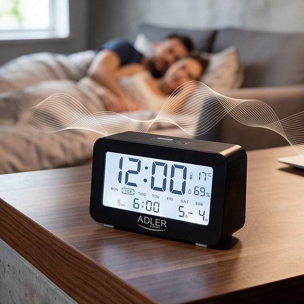 Фото - Термогигрометр Adler AD 1196 Black