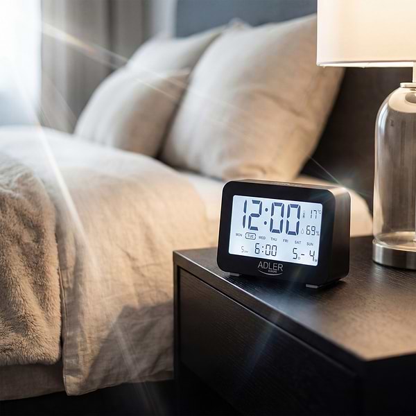 Фото - Термогигрометр Adler AD 1196 Black