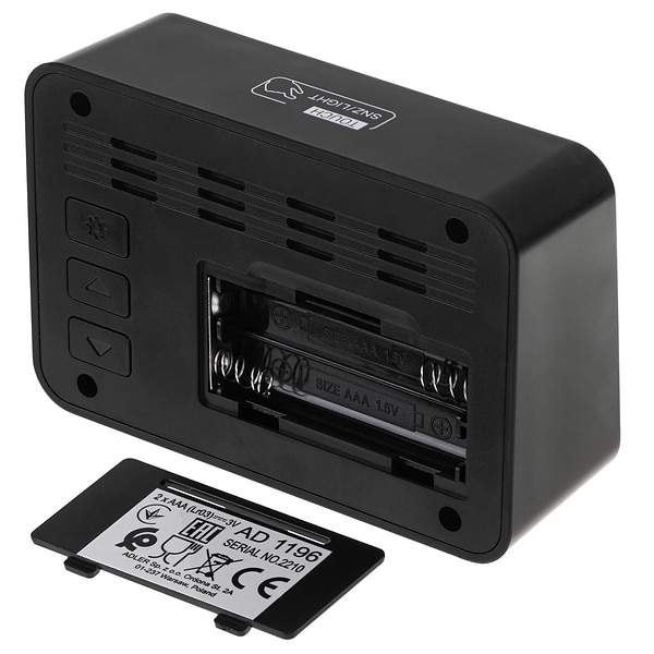 Фото - Термогигрометр Adler AD 1196 Black