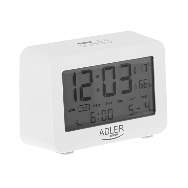 Фото - Термогигрометр Adler AD 1196 White