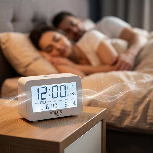 Фото - Термогигрометр Adler AD 1196 White