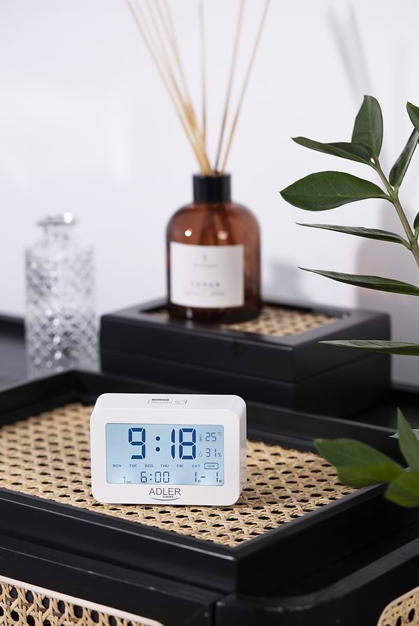 Фото - Термогигрометр Adler AD 1196 White