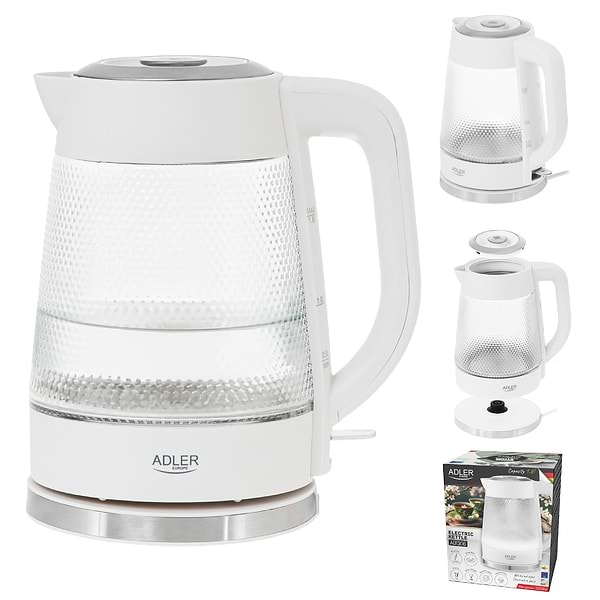 Фото - Електричний чайник Adler AD 1306