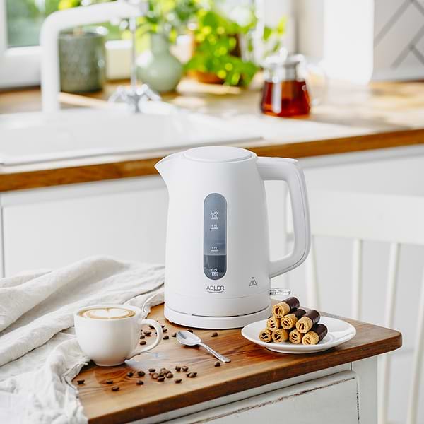 Фото - Электрический чайник Adler AD 1379 White
